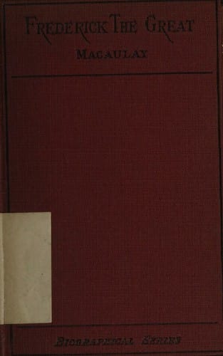 Life of Frederick the Great