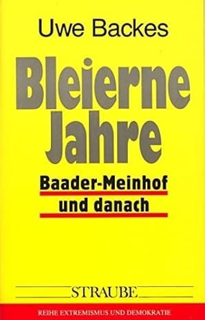 Bleierne Jahre