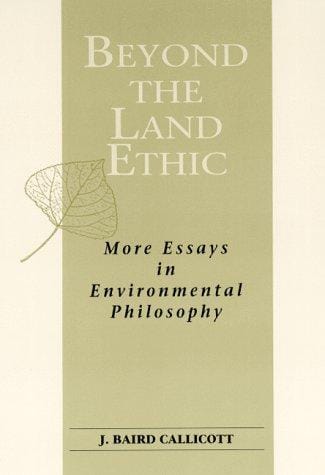 Beyond the land ethic