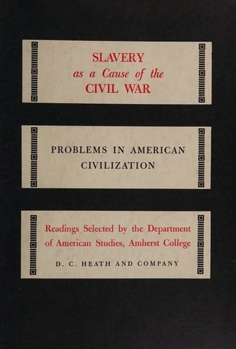 Slavery as a cause of the Civil War