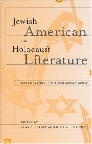Jewish American and Holocaust literature