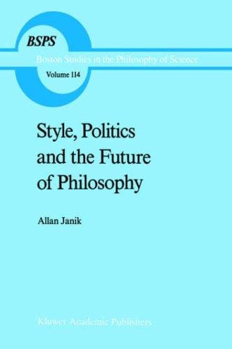 Style, politics, and the future of philosophy