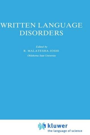 Written language disorders