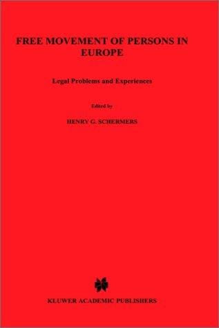 Free movement of persons in Europe