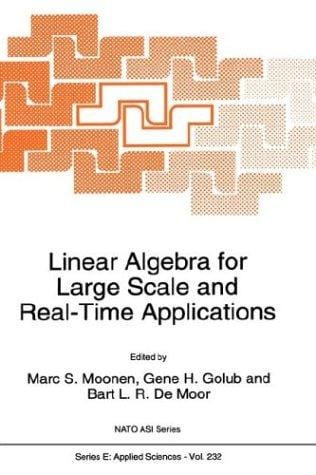 Linear algebra for large scale and real-time applications