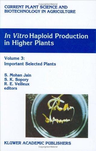 In vitro haploid production in higher plants