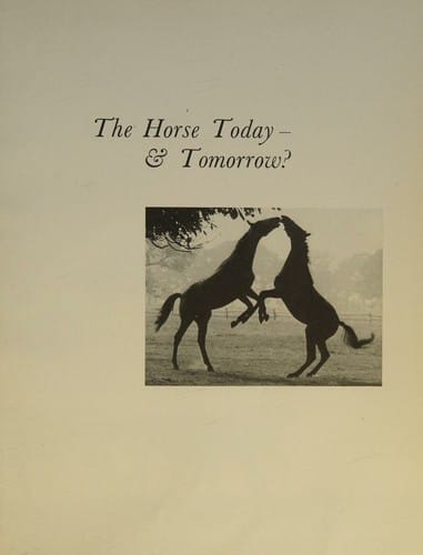 The horsetoday - & tomorrow?
