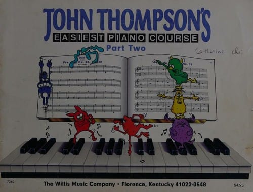 John Thompson's easiest piano course