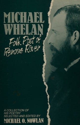 Michael Whelan, folk poet, Renous River