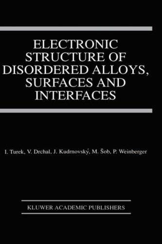 Electronic Structure of Disordered Alloys, Surfaces and Interfaces