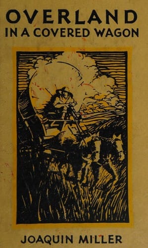 Overland in a covered wagon