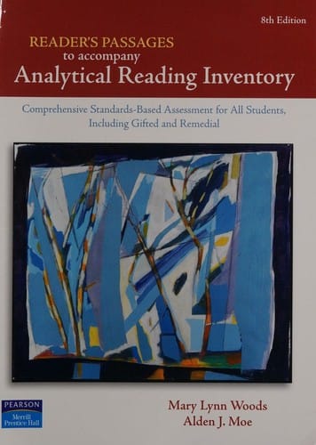 Reader's passages to accompany Analytical reading inventory
