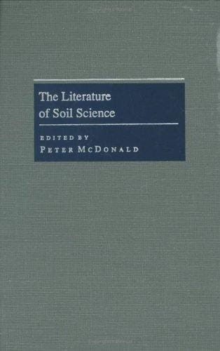 The Literature of soil science