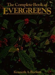The complete book of evergreens