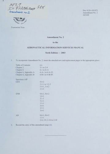 Aeronautical information services manual