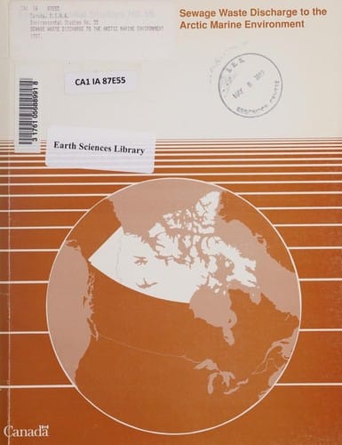 Sewage waste discharge to the Arctic marine environment