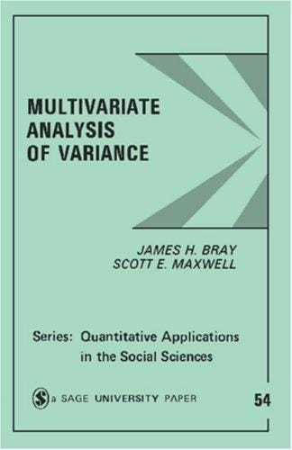 Multivariate analysis of variance