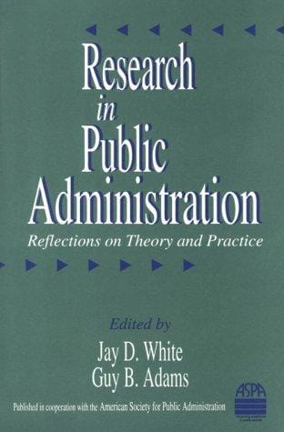 Research in public administration