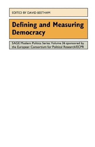 Defining and measuring democracy