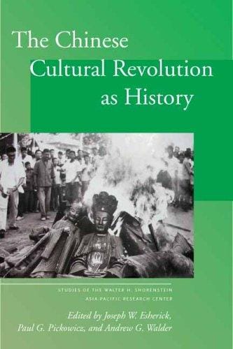 The Chinese cultural revolution as history