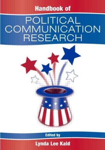 Handbook of Political Communication Research (Lea's Communication Series)