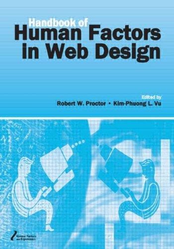 Handbook of human factors in Web design