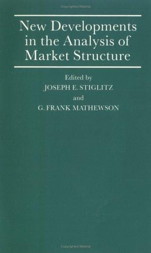 New developments in the analysis of market structure