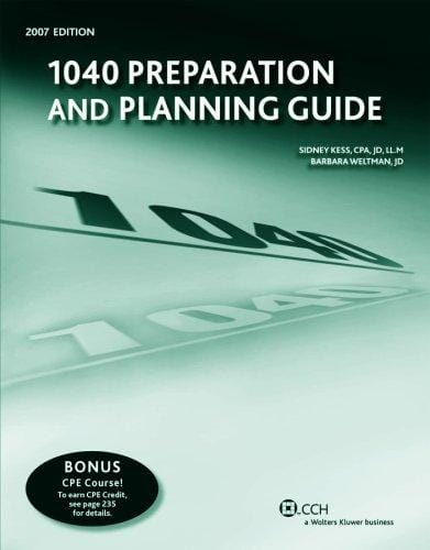 1040 Preparation and Planning Guide (2007) (Preparation and Planning)