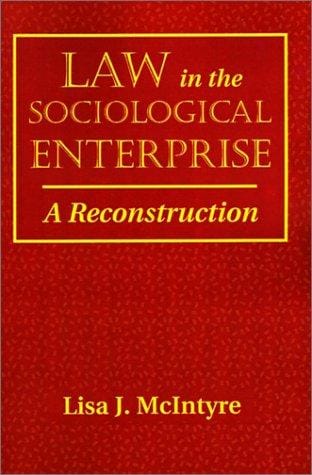 Law in the sociological enterprise