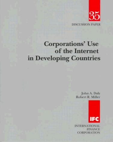 Corporations' use of the Internet in developing countries