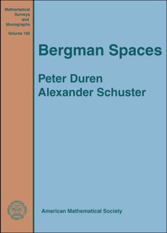 Bergman spaces
