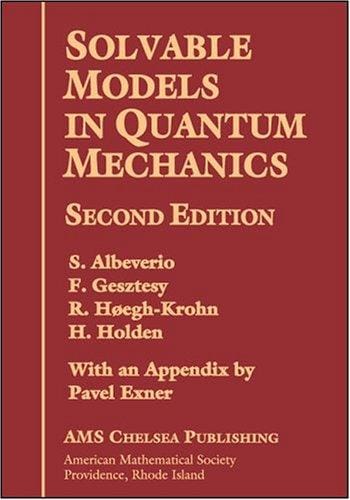 Solvable models in quantum mechanics