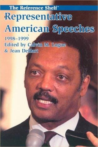 Representative American speeches, 1998-1999