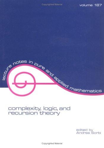 Complexity, logic, and recursion theory
