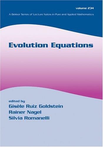 Evolution equations