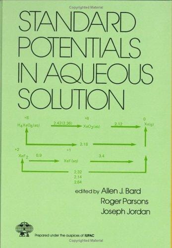 Standard potentials in aqueous solution