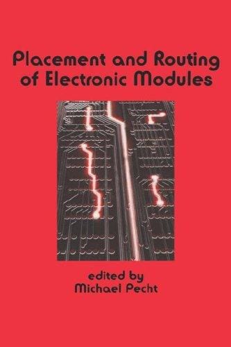 Placement and routing of electronic modules