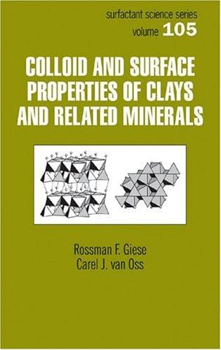 Colloid and surface properties of clays and related minerals