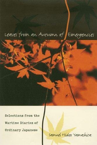 Leaves from an autumn of emergencies