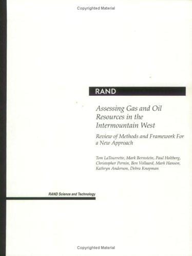 Assessing gas and oil resources in the intermountain West