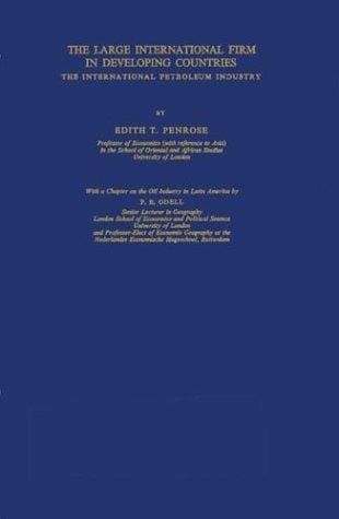 The large international firm in developing countries