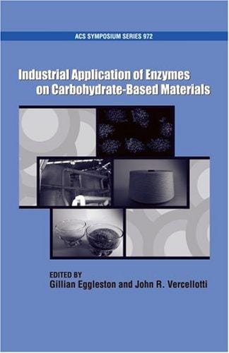 Industrial application of enzymes based on carbohydrate-based material