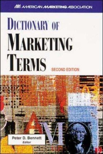 Dictionary of marketing terms