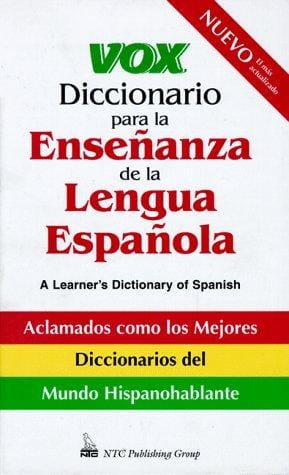 Vox Diccionario para la ensenañza de la lengua española =