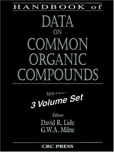 Handbook of Data on Common Organic Compounds