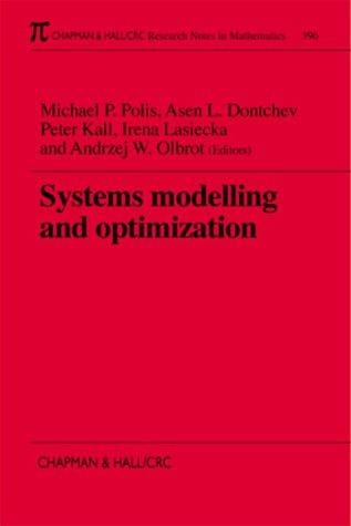 Systems modelling and optimization