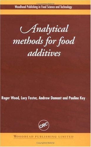 Analytical methods for food additives