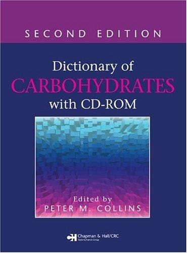 Dictionary of carbohydrates with CD-ROM