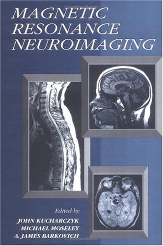 Magnetic resonance neuroimaging