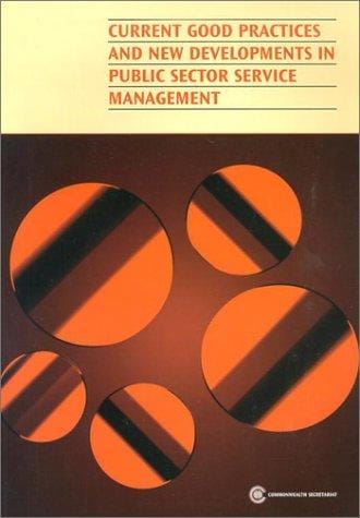 Current good practices and new developments in public sector service management